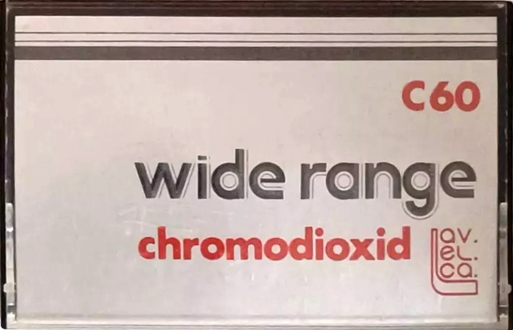 Compact Cassette Avelca 60 Type II Chrome 1978 Unknown Country