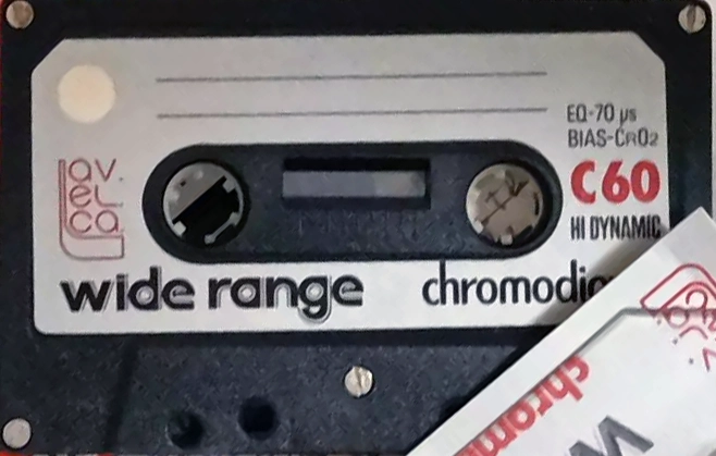 Compact Cassette Avelca 60 Type II Chrome 1978 Unknown Country