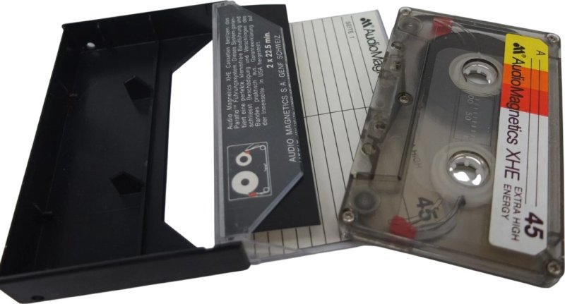 Compact Cassette Audio Magnetics XHE 45 Type I Normal 1972 Germany