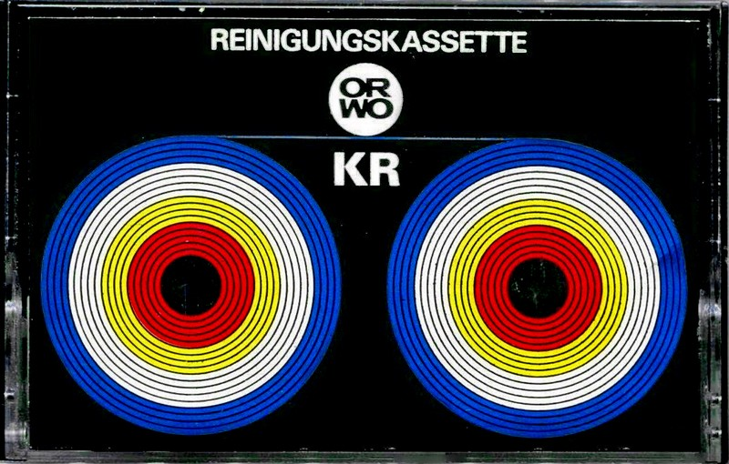 Compact Cassette ORWO Cleaning Cassette 1977 East Germany
