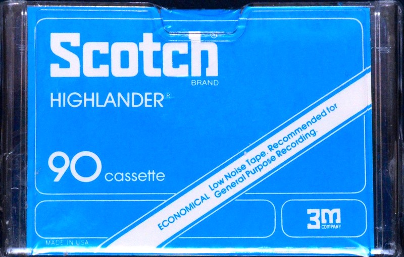 Compact Cassette Scotch Highlander 90 Type I Normal 1979 USA