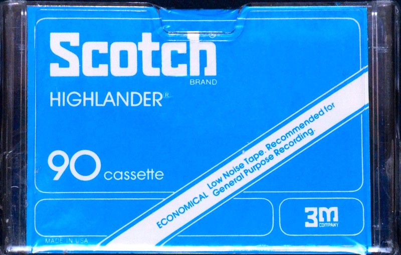 Compact Cassette: 3M Scotch - Highlander 90