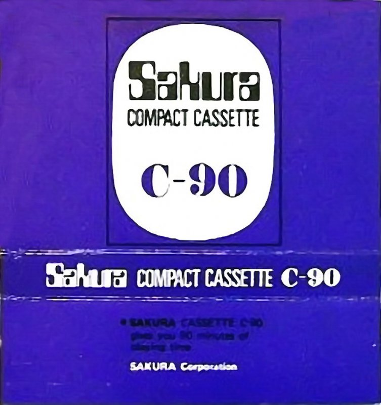 Compact Cassette:  Sakura -  90