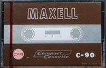 Compact Cassette Maxell 90 Type I Normal 1967 Worldwide