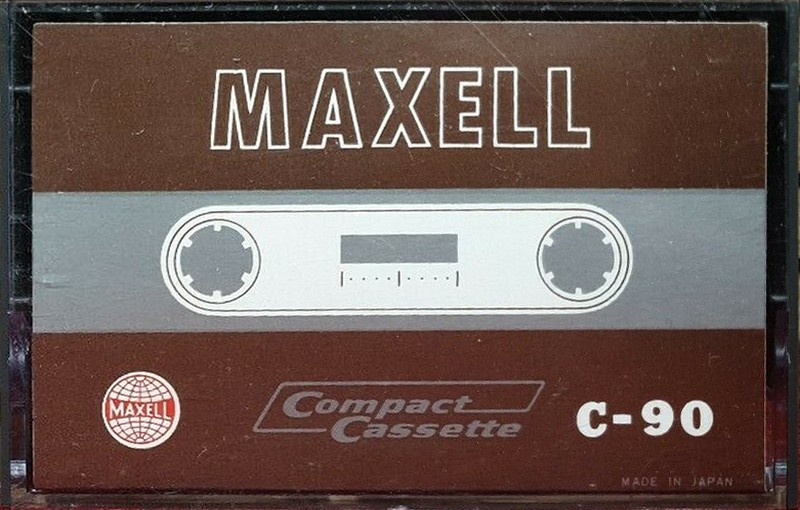Compact Cassette Maxell 90 Type I Normal 1967 Worldwide