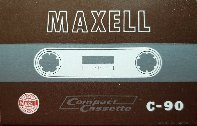 Compact Cassette: Maxell / Hitachi Maxell -  90