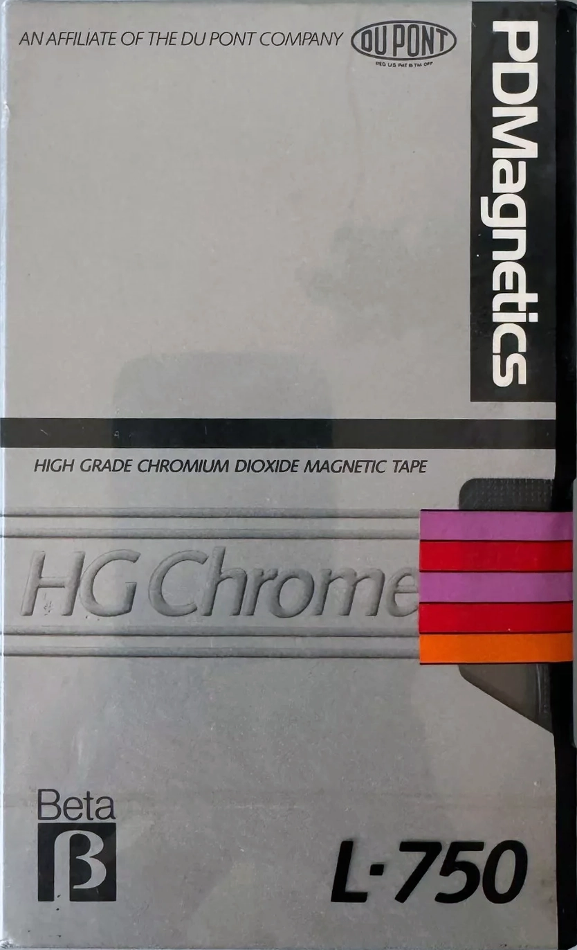 Betamax PDM 90 "L-750" Type II Chrome 1981 Europe