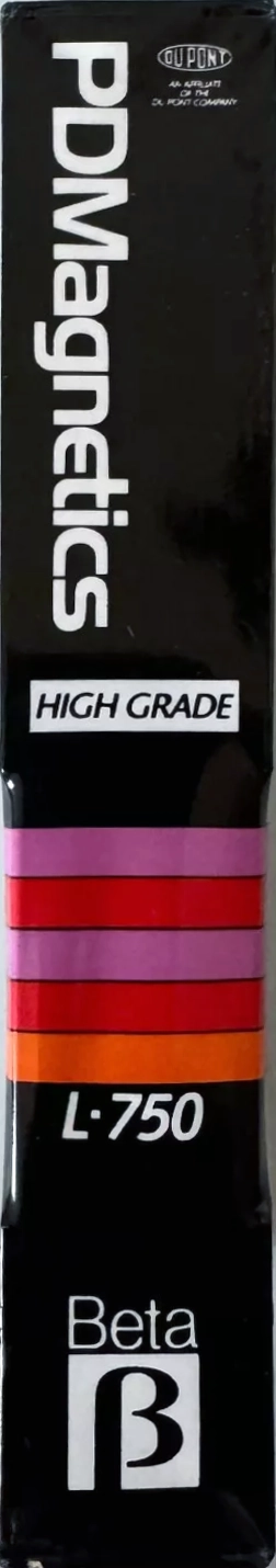 Betamax PDM 90 "L-750" Type II Chrome 1981 Europe