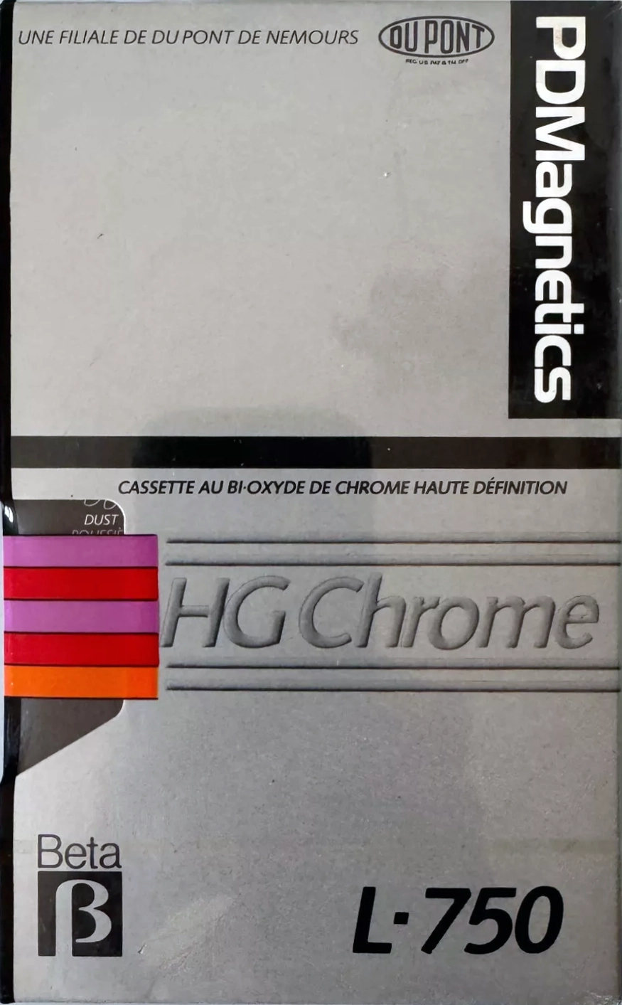 Betamax PDM 90 "L-750" Type II Chrome 1981 Europe