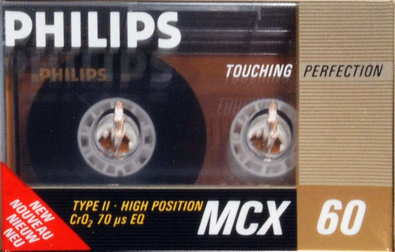 Compact Cassette: ICM Philips - MCX Master 60