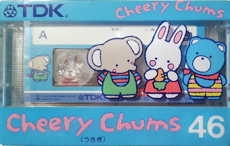 Compact Cassette TDK 46 "CH 46 Cheery Chums" Type I Normal 1985 Japan