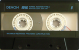 Compact Cassette Denon RD 60 "RD60M" Type I Normal 1987 Japan