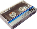 Compact Cassette Sony HF-X 90 Type I Normal 1986 Japan