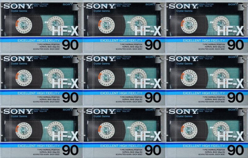 Compact Cassette: Sony  - HF-X 90