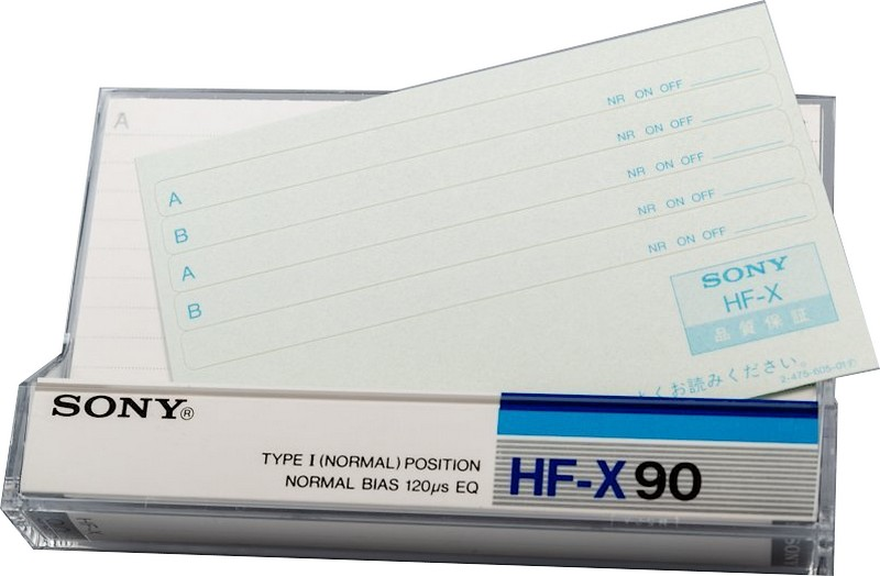 Compact Cassette: Sony  - HF-X 90