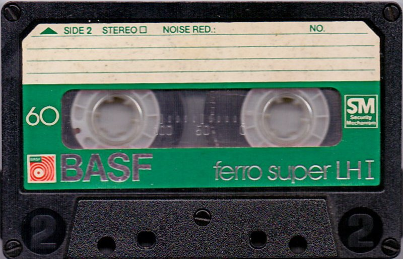 Compact Cassette BASF Ferro Super LH I 60 Type I Normal 1979 Europe