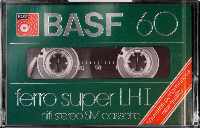Compact Cassette BASF Ferro Super LH I 60 Type I Normal 1979 Europe