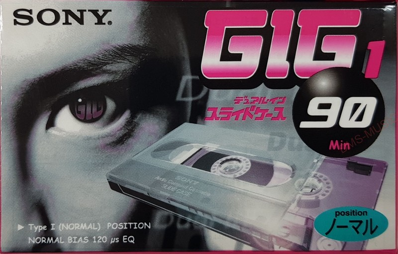 Compact Cassette: Sony  - GIG-1 90