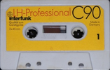 Compact Cassette Interfunk LH-Professional 90 Type I Normal 1979 Germany