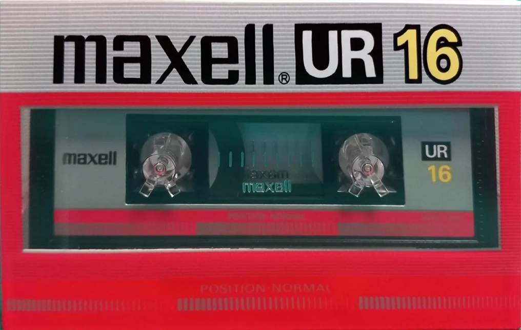 Compact Cassette Maxell UR 16 Type I Normal 1986 Japan