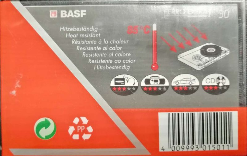 Compact Cassette: BASF  - Ferro Extra I 90