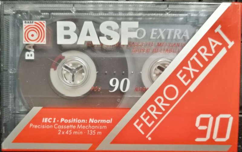 Compact Cassette BASF Ferro Extra I 90 Type I Normal 1991 Europe