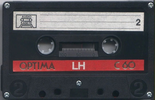 Compact Cassette Optima LH 60 Type I Normal Slovenia