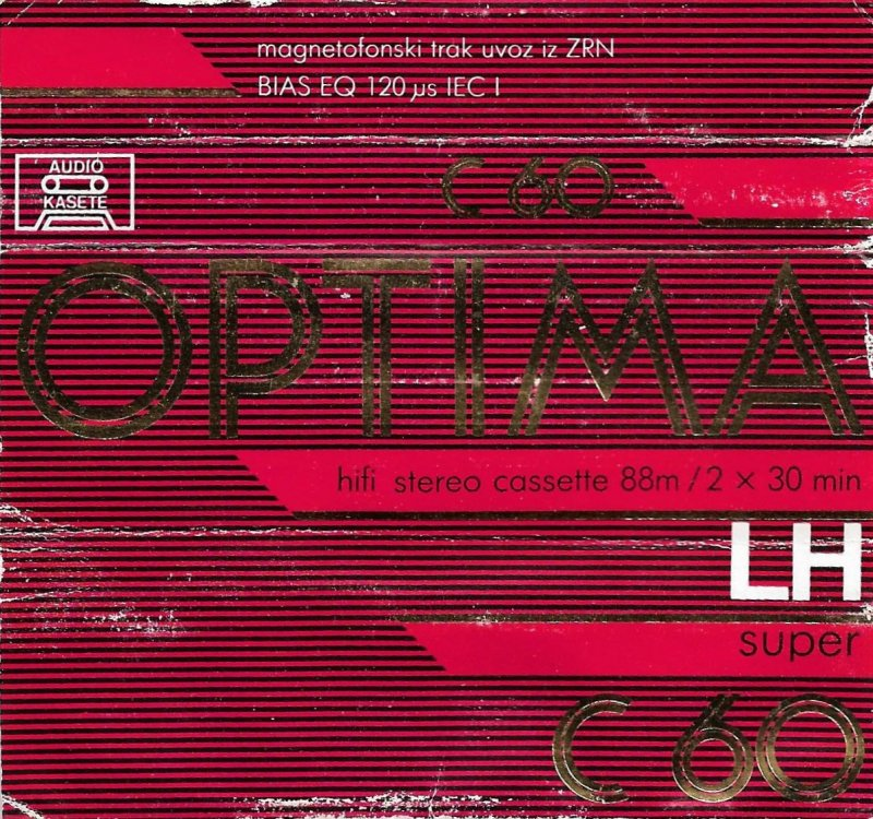 Compact Cassette:  Optima - LH 60