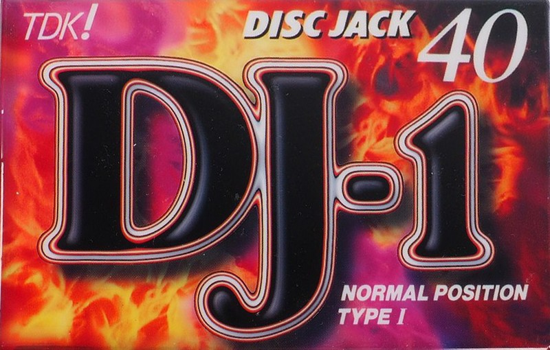Compact Cassette TDK DJ1 Disc Jack 40 "DJ1-40N" Type I Normal 1996 Japan