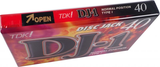 Compact Cassette TDK DJ1 Disc Jack 40 "DJ1-40N" Type I Normal 1996 Japan