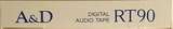 Digital Audio Tape A&D 90 "RT" Type IV Metal 1989 Japan