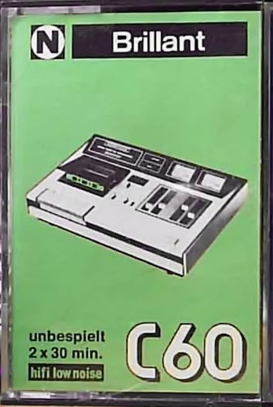 Compact Cassette Neckermann Brilliant 60 Type I Normal Germany