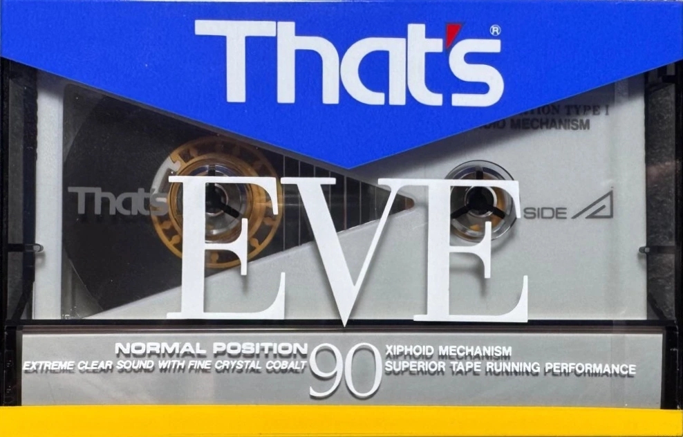 Compact Cassette Thats EVE 90 Type I Normal 1987 Japan