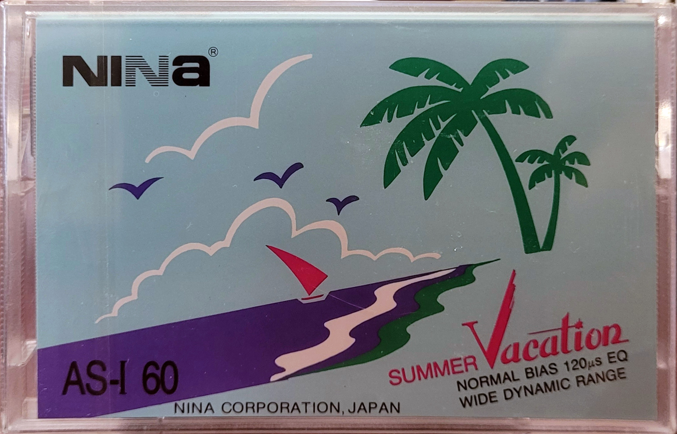 Compact Cassette Nina 60 "Summer Vacation" Type I Normal South Korea