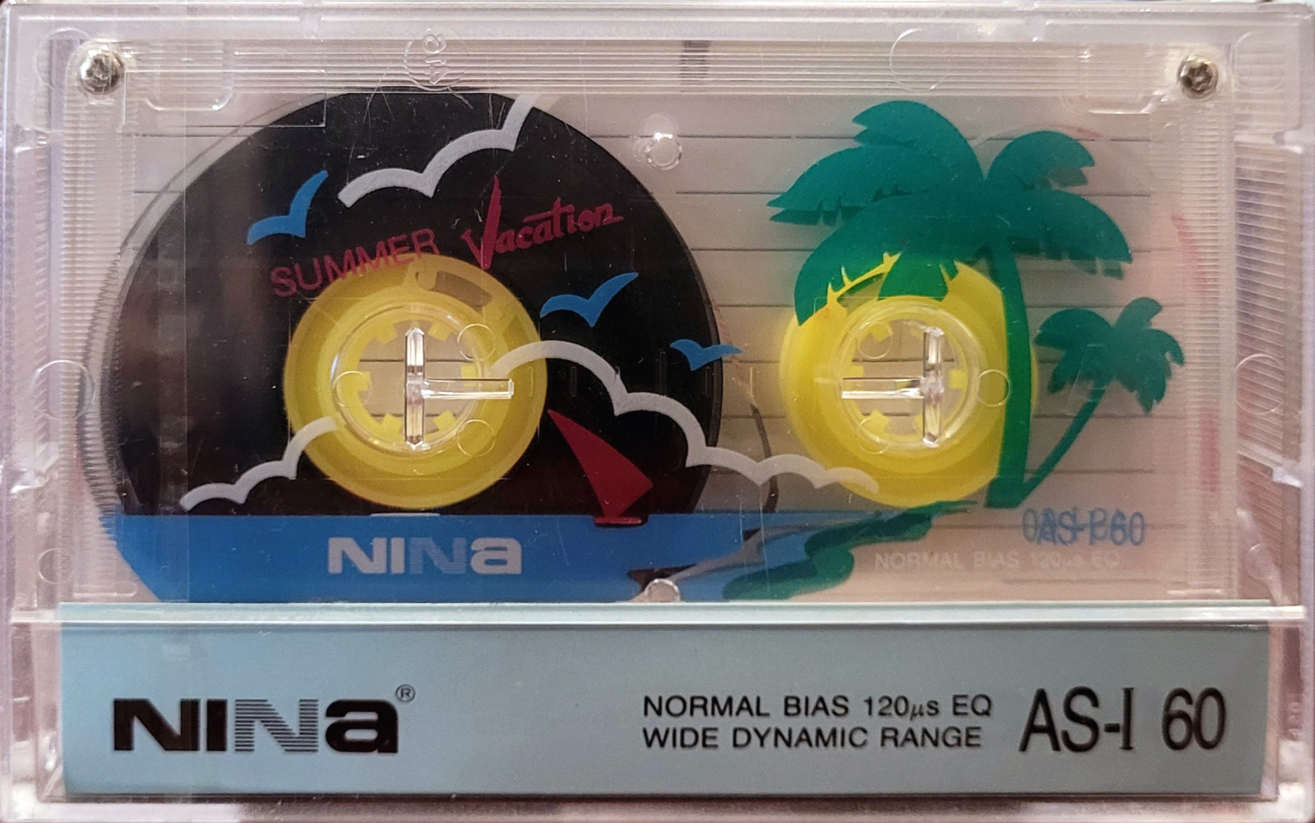 Compact Cassette Nina 60 "Summer Vacation" Type I Normal South Korea