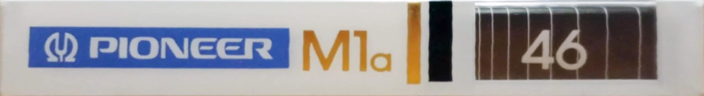 Compact Cassette Pioneer M1 46 "M1a" Type IV Metal 1982 Japan