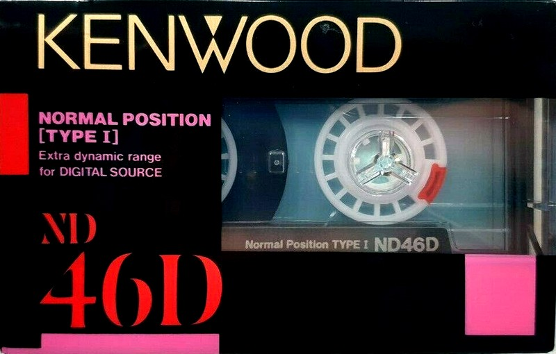Compact Cassette Kenwood ND 45 Type I Normal 1987 Japan