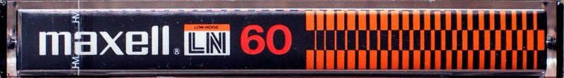 Compact Cassette Maxell LN 60 Type I Normal 1977 USA