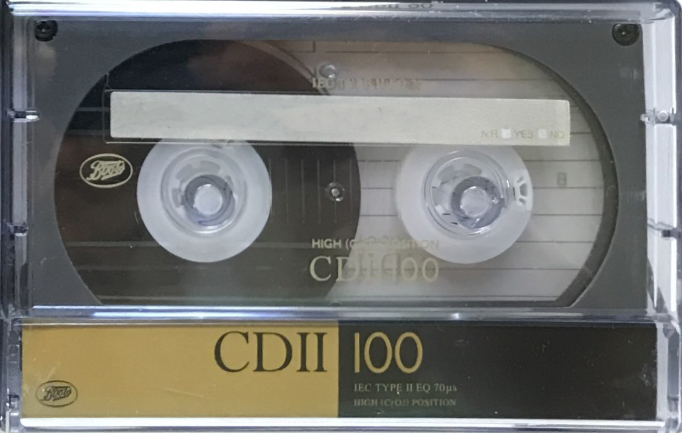 Compact Cassette Boots / Boots Audio CDII 100 Type II Chrome 1995 UK