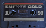 Compact Cassette EMITAPE Gold 90 Type I Normal 1976 UK