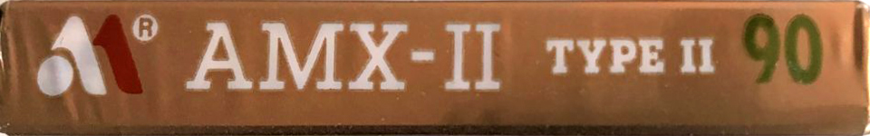 Compact Cassette Audio Magnetics AMX-II 90 Type II Chrome Europe