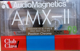 Compact Cassette Audio Magnetics AMX-II 90 Type II Chrome Europe