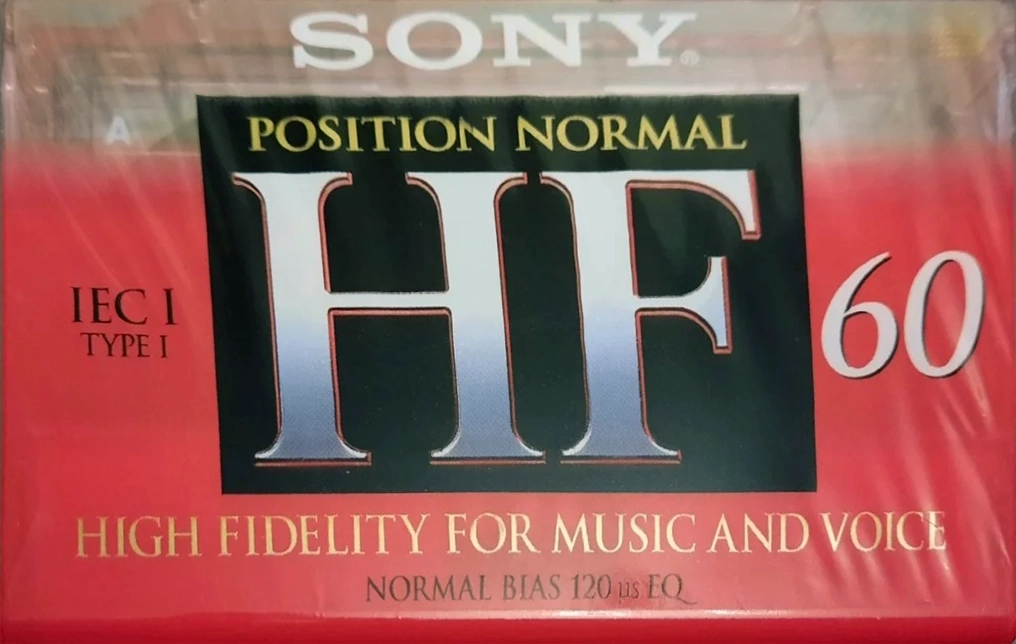 Compact Cassette Sony HF 60 Type I Normal 2001 Europe