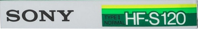 Compact Cassette Sony HF-S 120 Type I Normal 1985 Japan
