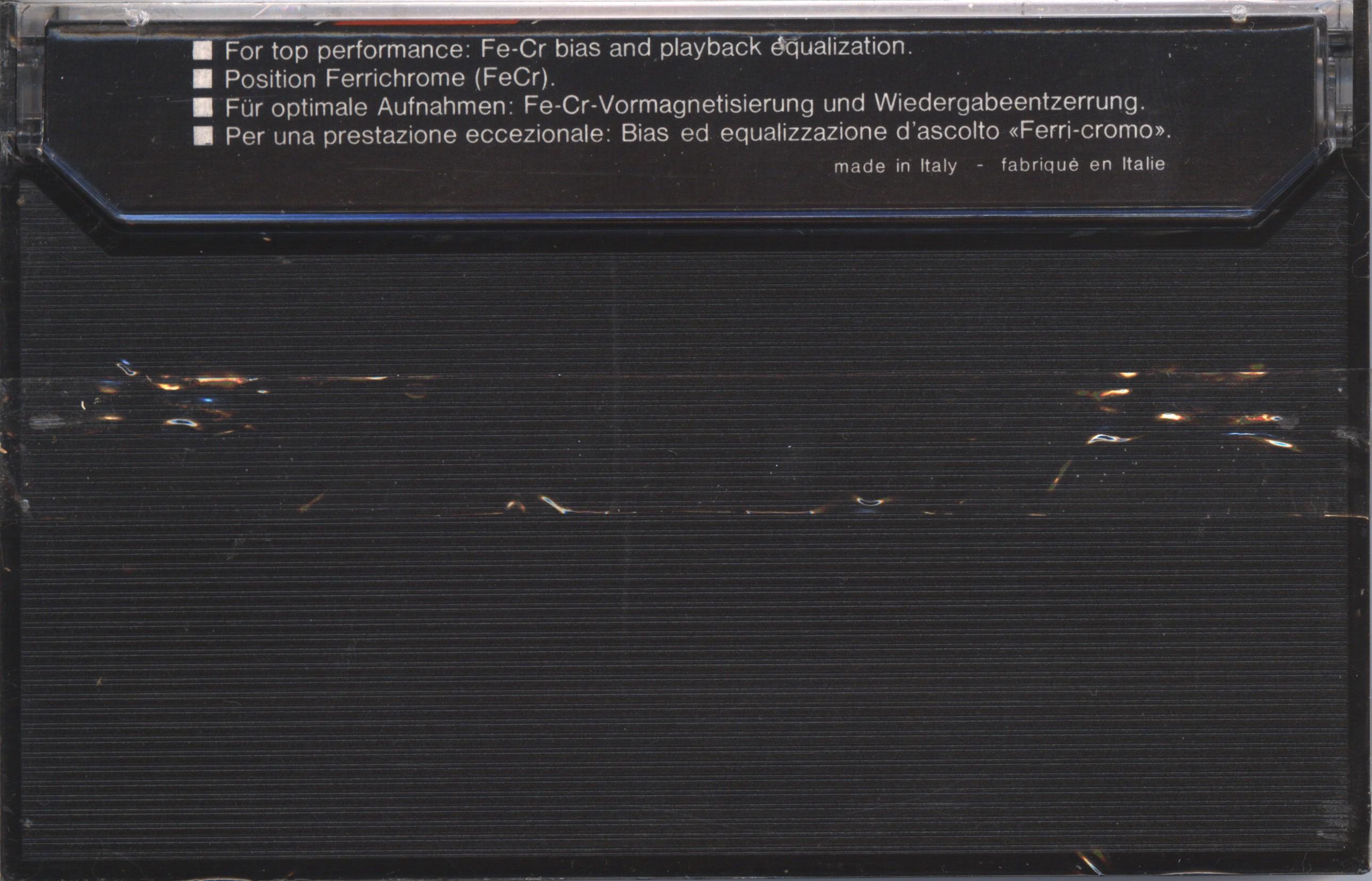 Compact Cassette Scotch Master III 60 Type III Ferro Chrome 1977 Europe