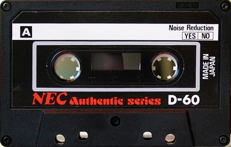 Compact Cassette NEC 60 Type I Normal Japan