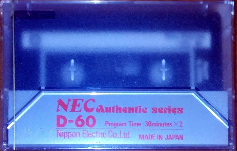 Compact Cassette: Nippon Columbia / Denon NEC -  60