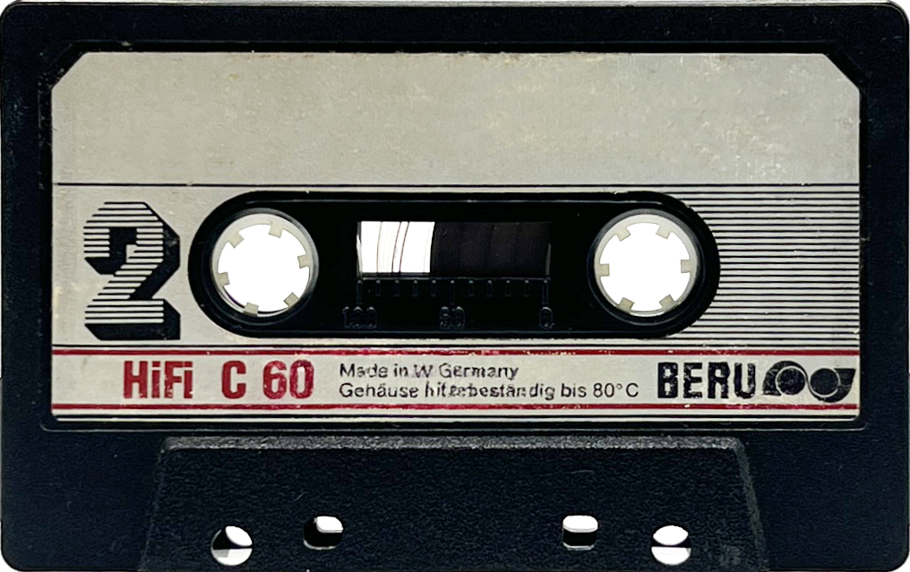 Compact Cassette Beru 60 Type I Normal Germany