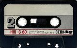 Compact Cassette Beru 60 Type I Normal Germany