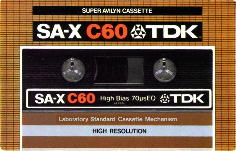 Compact Cassette: TDK  - SA-X 60